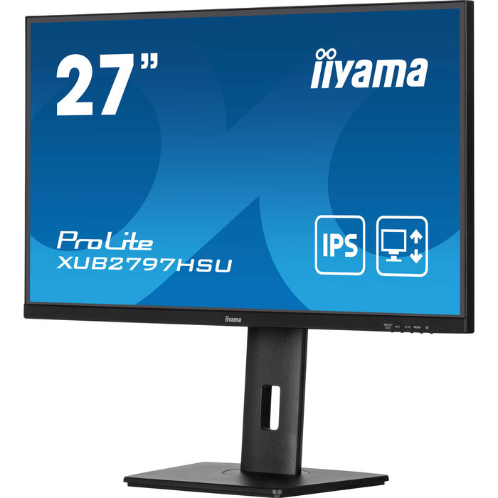 iiyama iiyama ProLite XUB2797HSU-B2 27 inch Full HD IPS Monitor - 100Hz - Ergonomisch