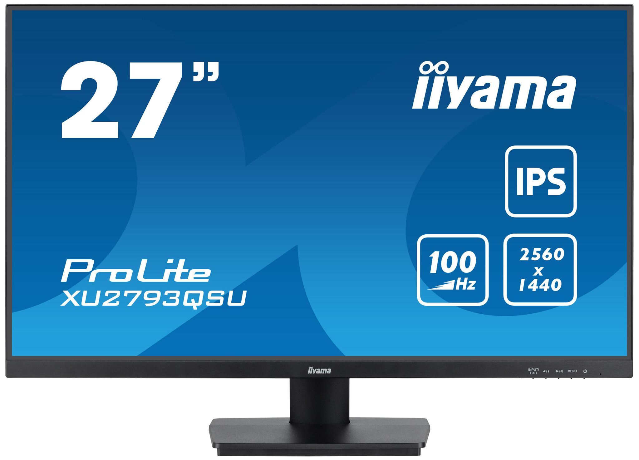 iiyama iiyama ProLite XU2793QSU-B7 27" WQHD IPS Monitor (XU2793QSU-B7)