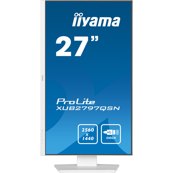 iiyama iiyama G-MASTER XUB2797QSN-W2 27" QHD Monitor Wit (XUB2797QSN-W2)