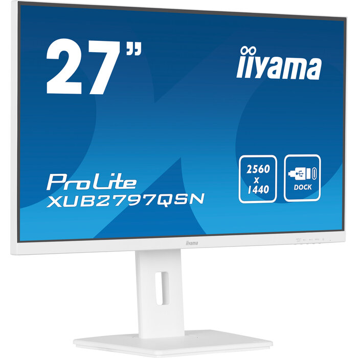 iiyama iiyama G-MASTER XUB2797QSN-W2 27" QHD Monitor Wit (XUB2797QSN-W2)