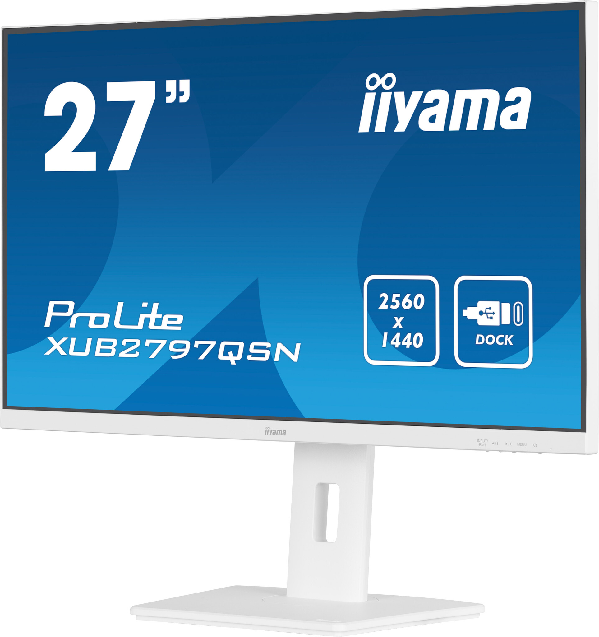iiyama iiyama G-MASTER XUB2797QSN-W2 27" QHD Monitor Wit (XUB2797QSN-W2)