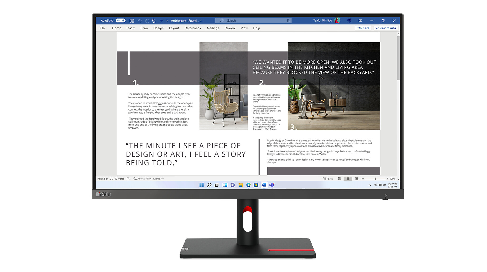 Lenovo Lenovo ThinkVision S27i-30 27" Full HD IPS Monitor - HDMI & VGA