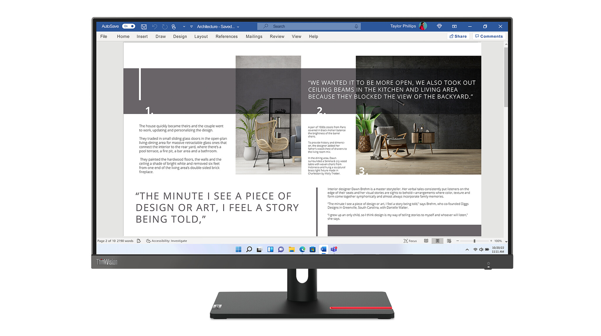 Lenovo Lenovo ThinkVision S27i-30 27" Full HD IPS Monitor - HDMI & VGA