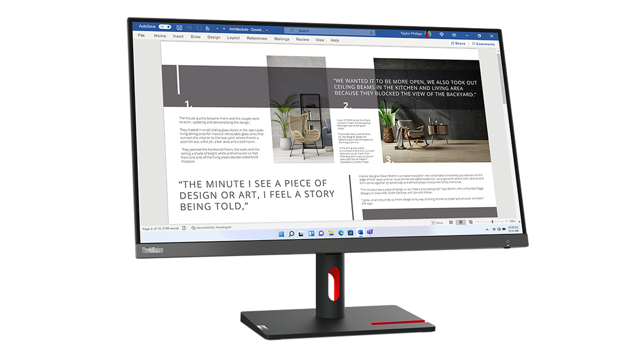 Lenovo Lenovo ThinkVision S27i-30 27" Full HD IPS Monitor - HDMI & VGA