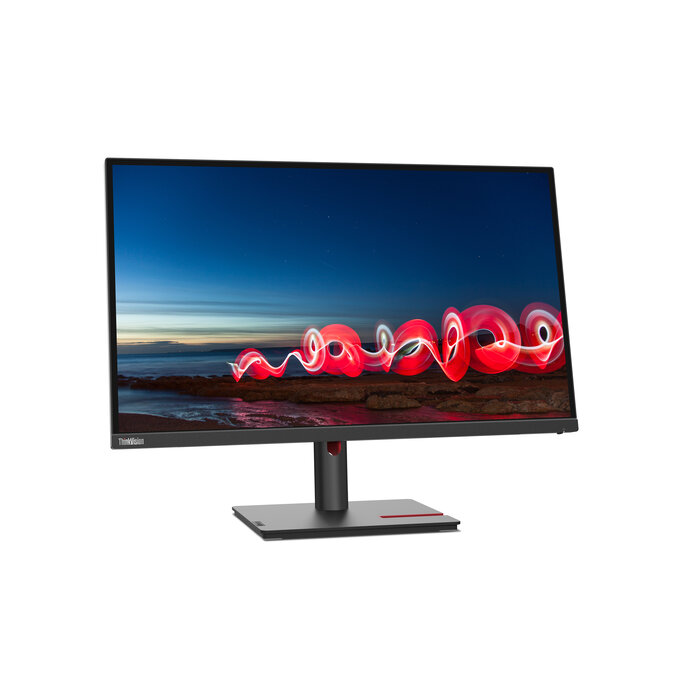 Lenovo Lenovo ThinkVision T27i-30 - 27 inch IPS Full HD Monitor met USB-hub en Ergonomische Voet