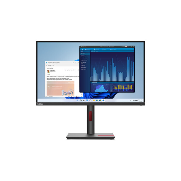 Lenovo Lenovo ThinkVision T27p-30 27 inch 4K UHD IPS Monitor met USB-C
