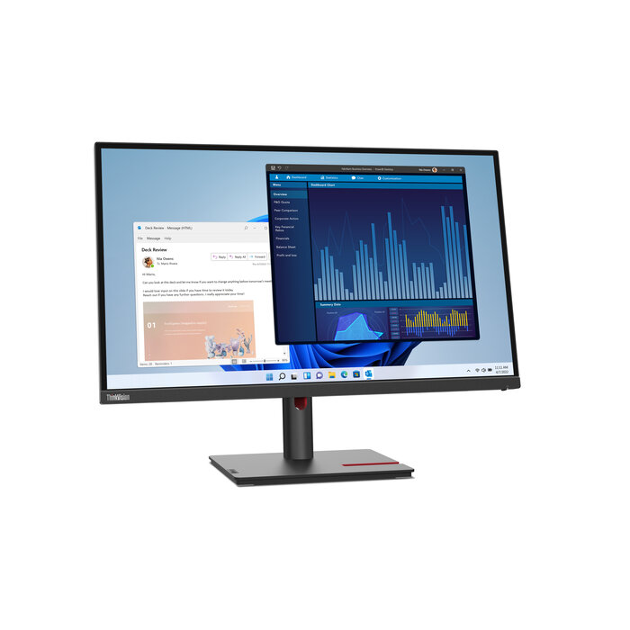 Lenovo Lenovo ThinkVision T27p-30 27 inch 4K UHD IPS Monitor met USB-C