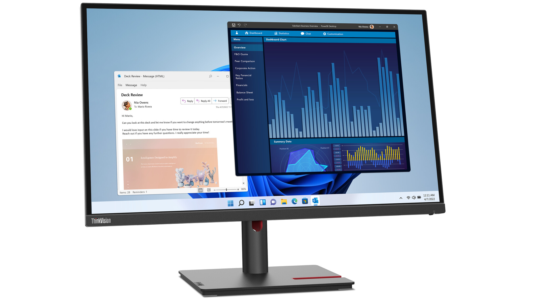 Lenovo Lenovo ThinkVision T27p-30 4K USB-C Monitor (63A9GAT1EU)