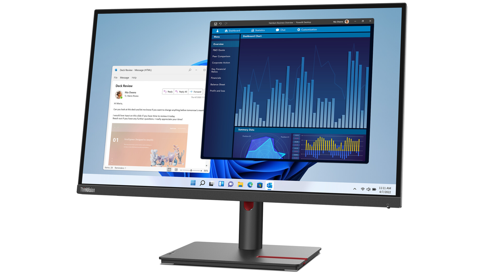 Lenovo Lenovo ThinkVision T27p-30 4K USB-C Monitor (63A9GAT1EU)