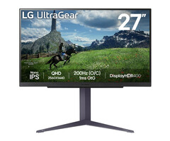 LG Electronics LG UltraGear 27GS85Q-B 27 inch QHD Gaming Monitor - 240Hz, 1ms, IPS
