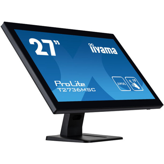 iiyama iiyama ProLite 27 inch Full HD Touchscreen Zwart T2752MSC-B1