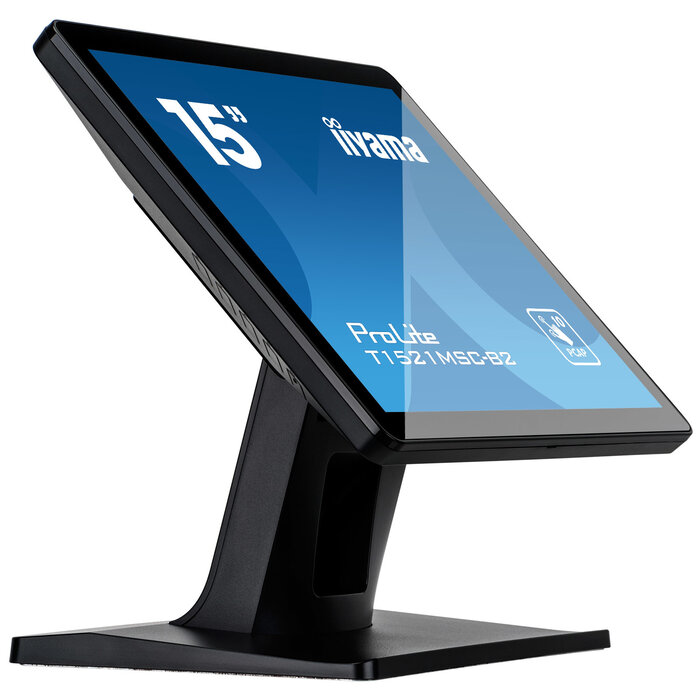 iiyama iiyama ProLite T1521MSC-B2, 38,1 cm (15"), 1024 x 768 Pixels, XGA, LED, 8 ms, Zwart