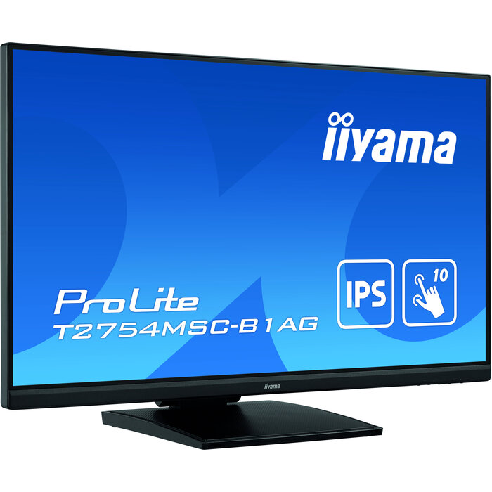 iiyama iiyama ProLite T2754MSC-B1AG, 68,6 cm (27"), 1920 x 1080 Pixels, Full HD, LED, 4 ms, Zwart