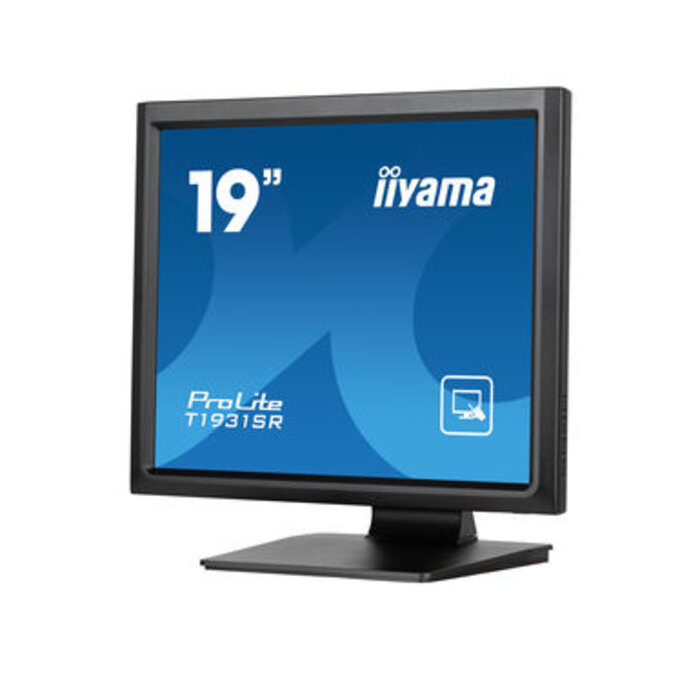 iiyama iiyama ProLite T1931SR-B1S 19" Resistive Touchscreen Monitor Zwart