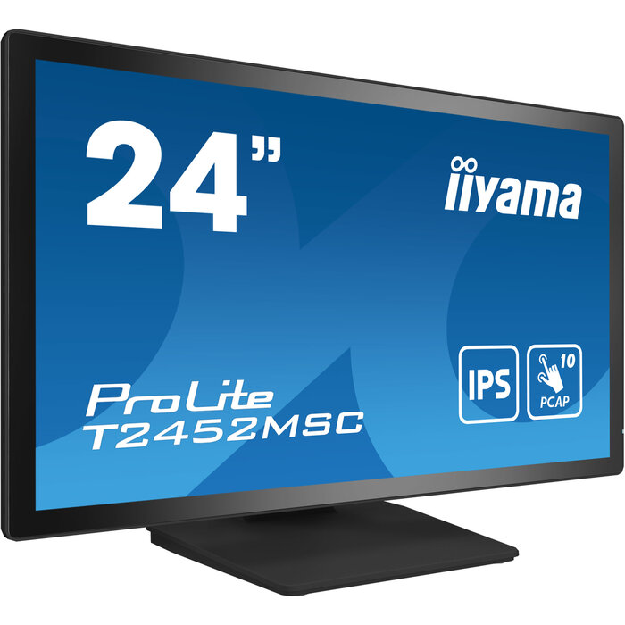 iiyama iiyama ProLite T2452MSC-B1 23.8" Full HD IPS Touchscreen Monitor met Nano-coating