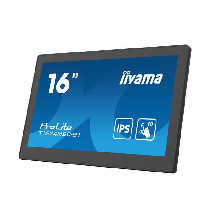 iiyama iiyama ProLite T1624MSC-B1 15.6" Full HD Touchscreen Monitor - 24/7 Gebruik