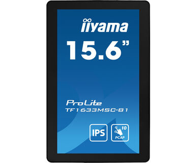 iiyama iiyama ProLite TF1633MSC-B1 15.6" Full HD Touch (TF1633MSC-B1)