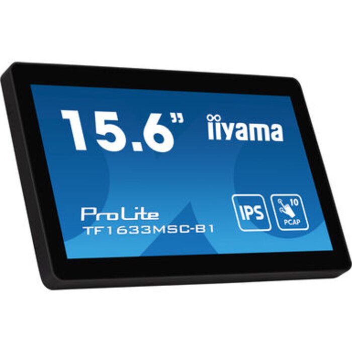 iiyama iiyama ProLite TF1633MSC-B1 15.6" Full HD Open Frame Touchscreen Monitor