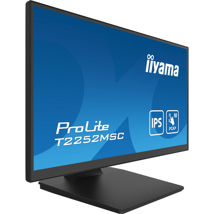 iiyama iiyama ProLite T2252MSC-B2 21.5" Full HD Touchscreen Monitor - 10-punts PCAP