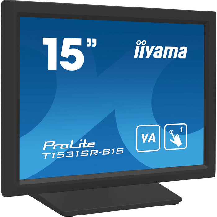 iiyama iiyama ProLite T1531SR-B1S 15 inch Touchscreen Monitor (POS & Industrie)