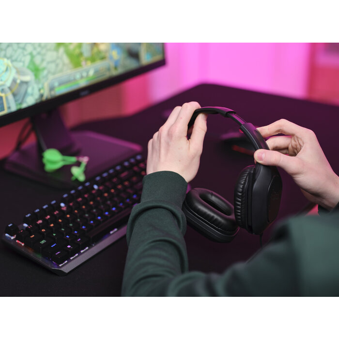 Trust Trust GXT 415 Zirox Bedrade Gaming Headset - Zwart - Comfortabel & Duurzaam