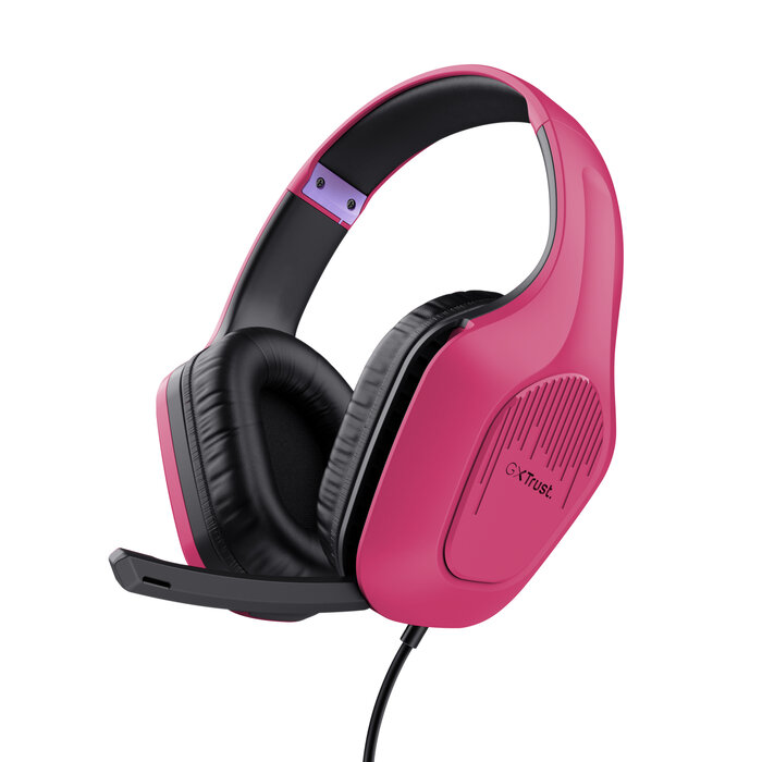 Trust Trust GXT 415P Zirox Gaming Headset - Bedraad - Roze