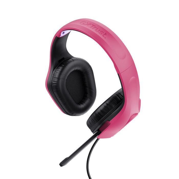 Trust Trust GXT 415P Zirox Gaming Headset - Bedraad - Roze