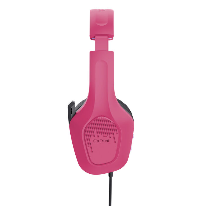 Trust Trust GXT 790 Lichtgewicht Gaming Headset - Bedraad - Zwart/Roze - 244g