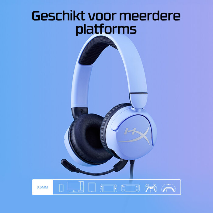 HyperX HyperX Cloud Mini Gaming Headset Lavender (7G8F5AA)