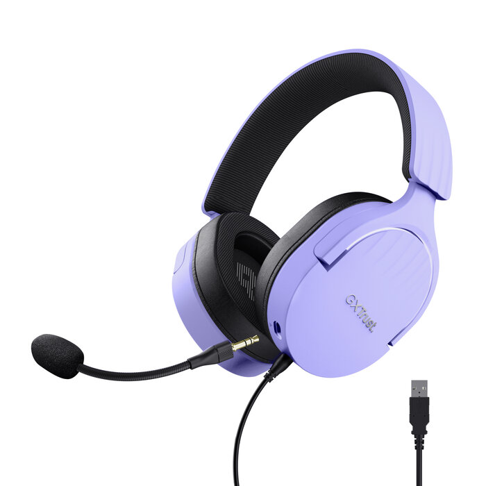 Trust Trust GXT 490P Fayzo Gaming Headset - Paars (25303)