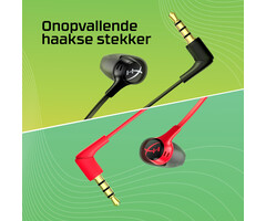HyperX HyperX Cloud Earbuds II Gaming Oordopjes Rood
