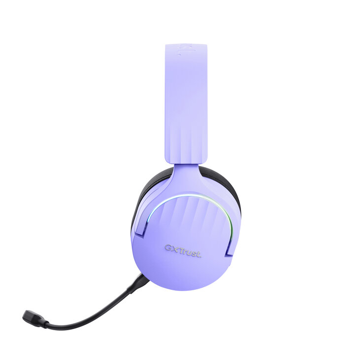 Trust Trust GXT 491P Fayzo Gaming Headset - Draadloos & Bedraad - Zwart/Paars