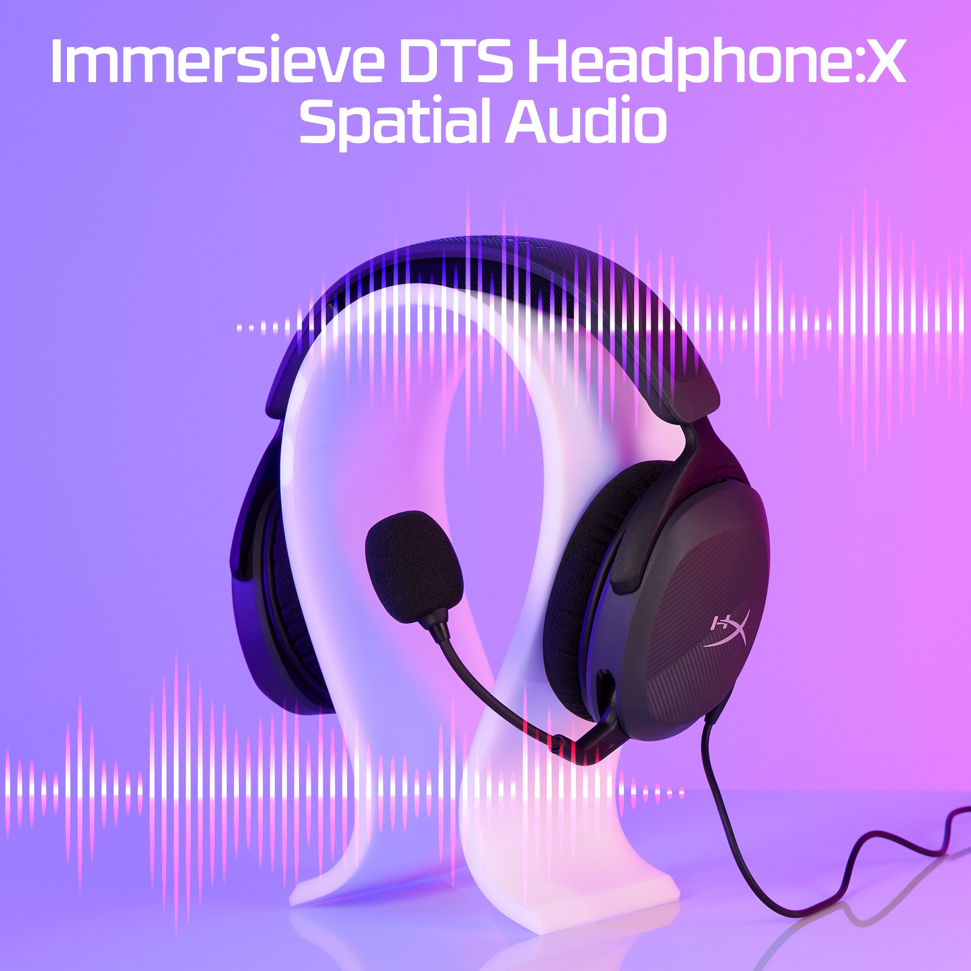 HyperX HyperX Cloud Stinger 2 Core Bedrade Gaming Headset - Zwart, foto 3 van 5
