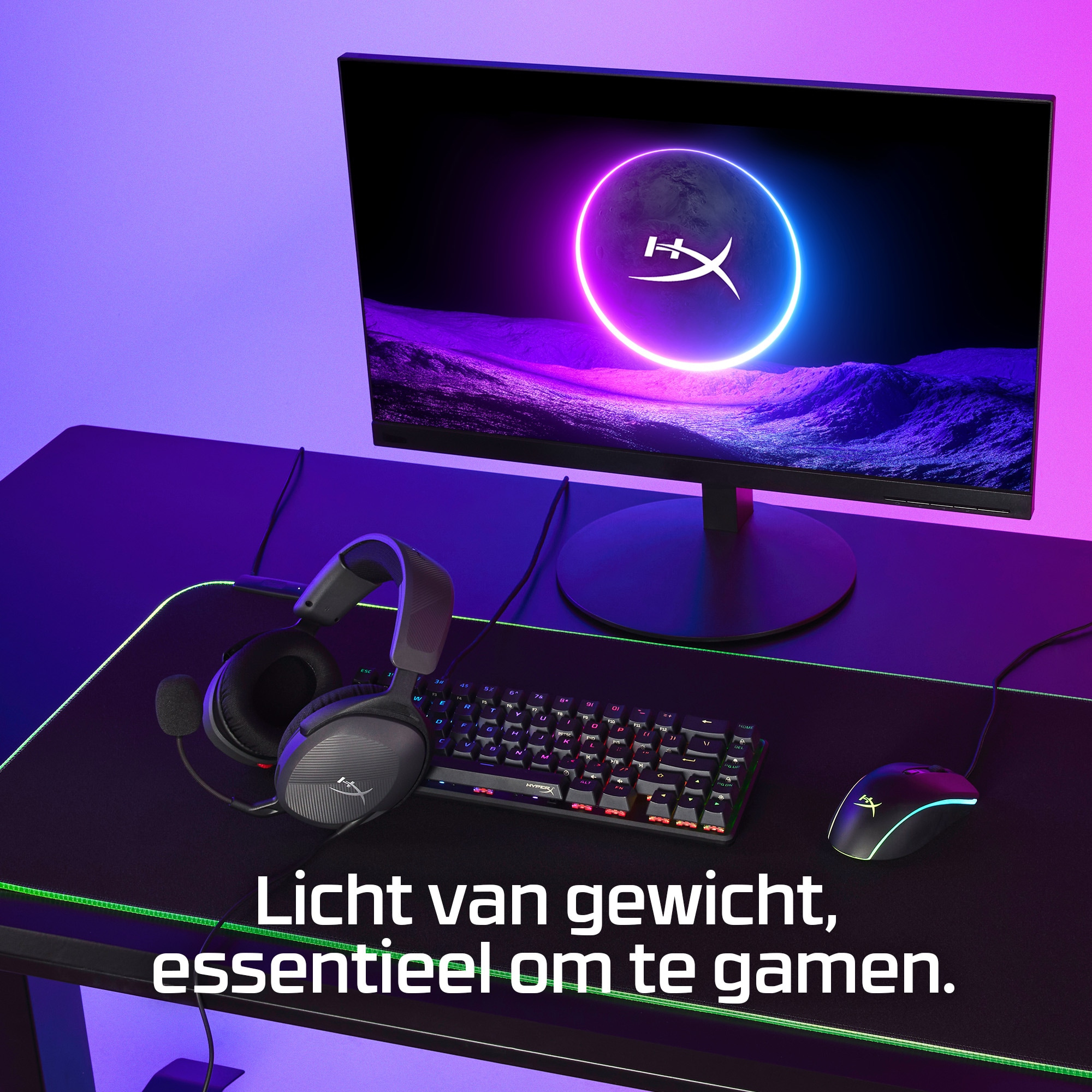 HyperX HyperX Cloud Stinger 2 Core Bedrade Gaming Headset - Zwart, foto 5 van 5