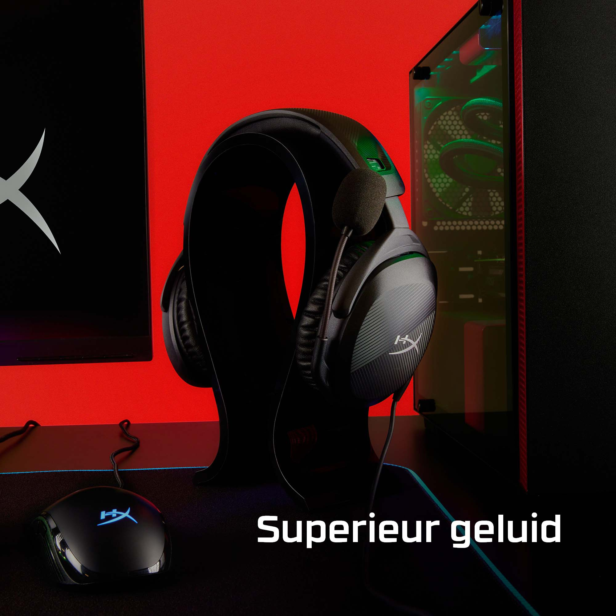 HyperX HyperX Cloud Stinger 2 Bedrade Gaming Headset - Zwart, foto 5 van 6