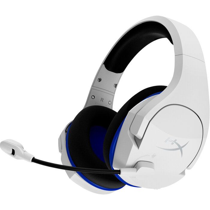 HyperX HyperX Cloud Stinger Core Wireless Gaming Headset voor PS5 en PS4 - Wit/Blauw