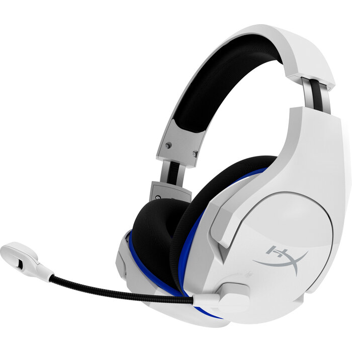 HyperX HyperX Cloud Stinger Core Wireless Gaming Headset voor PS5 en PS4 - Wit/Blauw