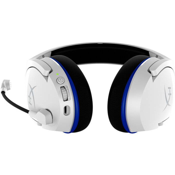 HyperX HyperX Cloud Stinger Core Wireless Gaming Headset voor PS5 en PS4 - Wit/Blauw