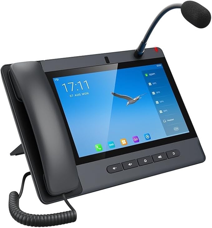 Fanvil Fanvil A320i Android 9.0 IP-Telefoon met 10.1" Touchscreen en Zwanenhalsmicrofoon