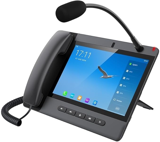 Fanvil Fanvil A320i Android 9.0 IP-Telefoon met 10.1" Touchscreen en Zwanenhalsmicrofoon