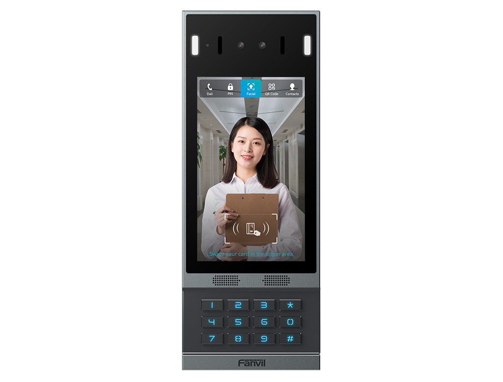 Fanvil Fanvil i67 SIP Video Intercom met Gezichtsherkenning en 7" Touchscreen