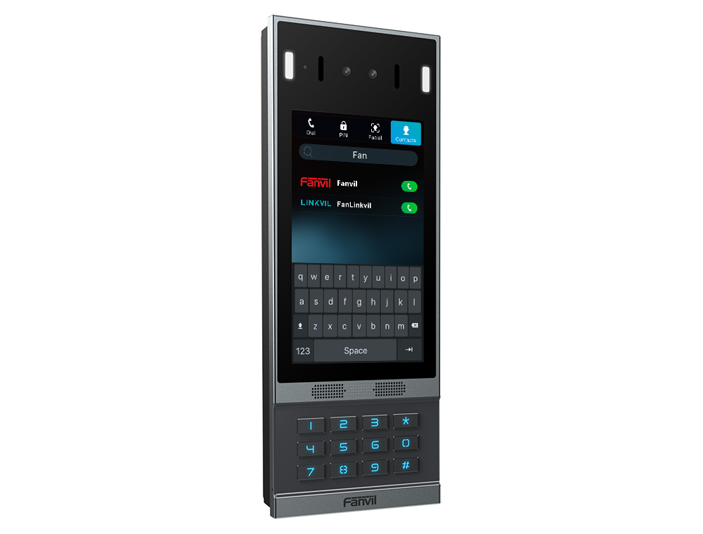 Fanvil Fanvil i67 SIP Video Intercom met Gezichtsherkenning en 7" Touchscreen