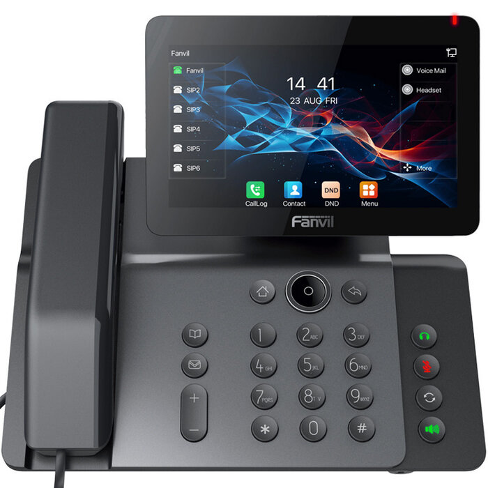 Fanvil Fanvil V66 IP Telefoon met 7" Touchscreen - Wi-Fi 6 & Bluetooth 5.4