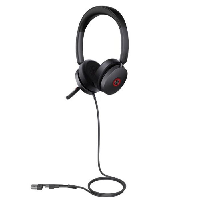 Yealink Yealink UH48 Dual Teams Bedrade USB-C & USB-A Stereo Headset met ANC