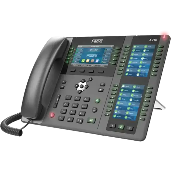 Fanvil Fanvil X210 V2 IP-Telefoon met 106 DSS-toetsen en WiFi