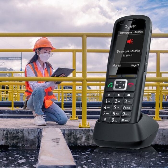 Gigaset pro Gigaset R700 H Pro spatwaterdicht & schokbestendig (S30852-H2976-R102)