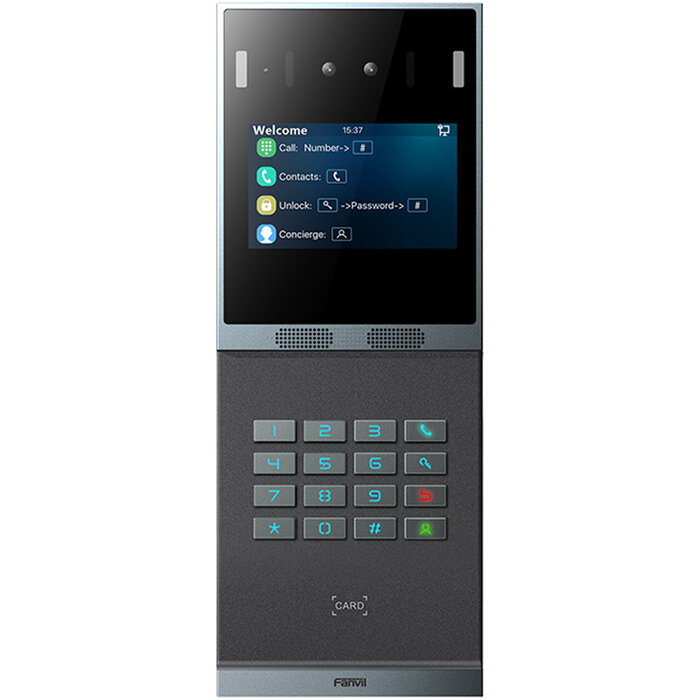 Fanvil Fanvil i66 Video Deurtelefoon met Gezichtsherkenning en 4-inch IPS Scherm