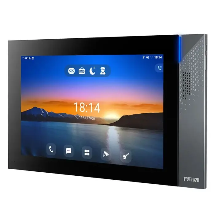 Fanvil Fanvil i57A 10.1" Android SIP Indoor Station met PoE & WiFi