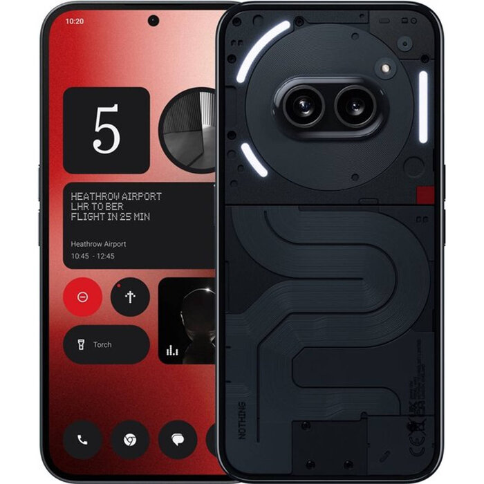 Nothing Nothing Phone (2a) 128GB Zwart met 120Hz AMOLED-scherm