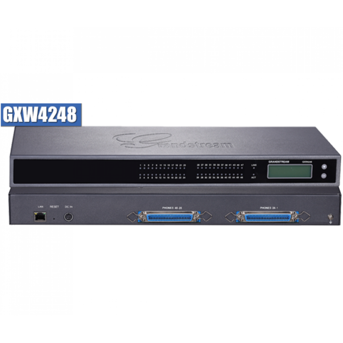 Grandstream Grandstream GXW4248 V2 48-poorts FXS VoIP Gateway (GXW4248)